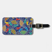 カニの爪-荷物のラベル ラゲッジタグ (正面横)