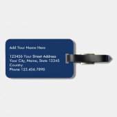 カニの爪-荷物のラベル ラゲッジタグ (裏面横)