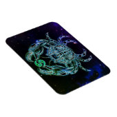 カニの磁石を〔占星術の〕十二宮図する マグネット (右側)