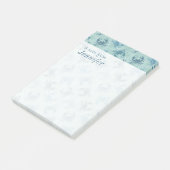 カニの絞り染めパターンは|あなたの名前を加えます ポストイット (アングル)