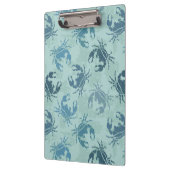 カニの絞り染めパターン クリップボード (左)