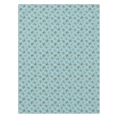 カニの絞り染めパターン テーブルクロス (正面)