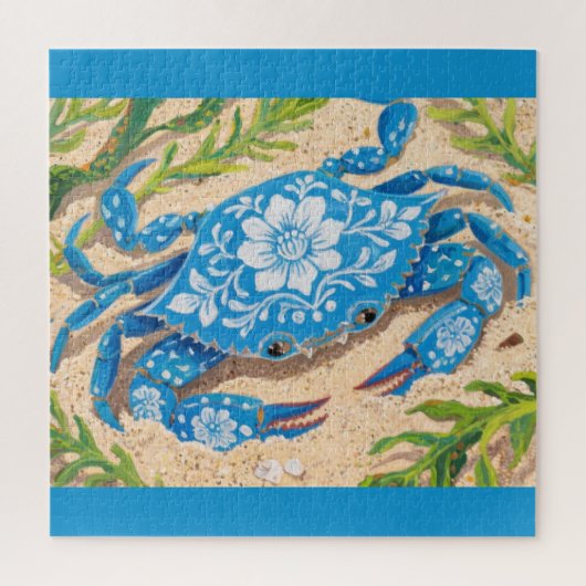 カニの芸術 ジグソーパズル (縦)