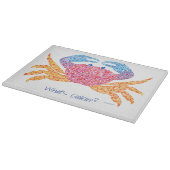 カニの裁断ボード カッティングボード (角)