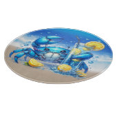 カニの裁断ボード カッティングボード (角)