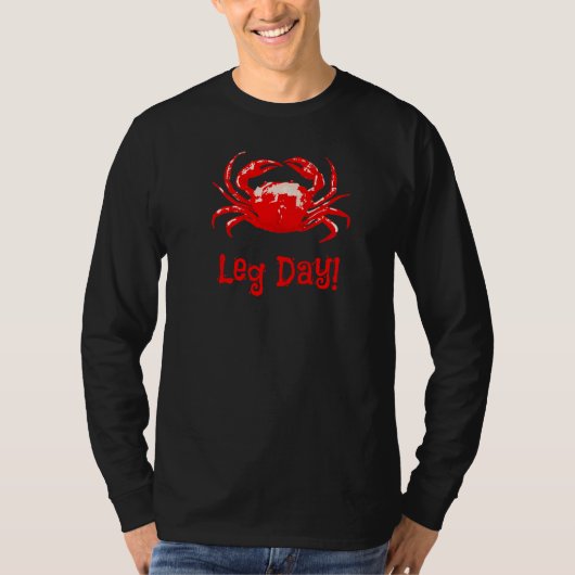 カニの足の日 Tシャツ (正面)