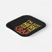 カニの食べ物好きにここおもしろいに来た ペーパープレート (傾斜あり)