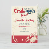 カニの饗宴シーフードボイルファミリー懇親会ブロックパーティー 招待状 (スタンド正面)