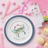 カニの饗宴パーティー ペーパープレート (パーティー)