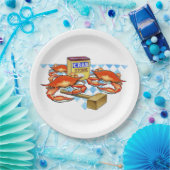 カニのFest! ペーパープレート (パーティー)