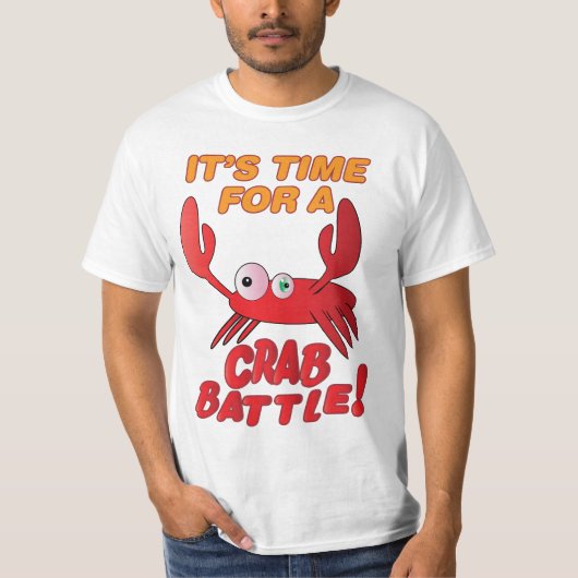 カニのTシャツ Tシャツ (正面)