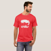 カニのTシャツ Tシャツ (正面フル)