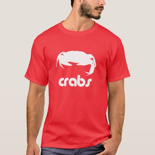 カニのTシャツ Tシャツ (正面)
