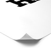 カニは動物おもしろいのフンを起こす ポスター (角)