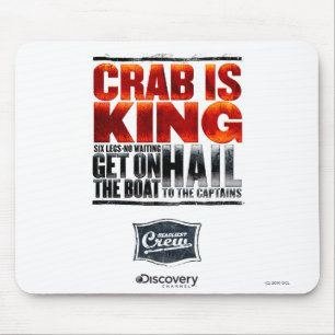 カニは王ですMousepad マウスパッド