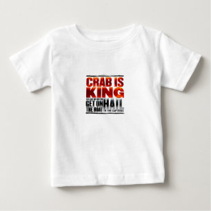カニは王ですT-Shirt ベビーTシャツ