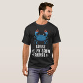 カニは私の霊獣だ Tシャツ (正面フル)