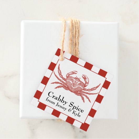 カニまたは魚介類が沸騰 フェイバータグ (インサイチュ)