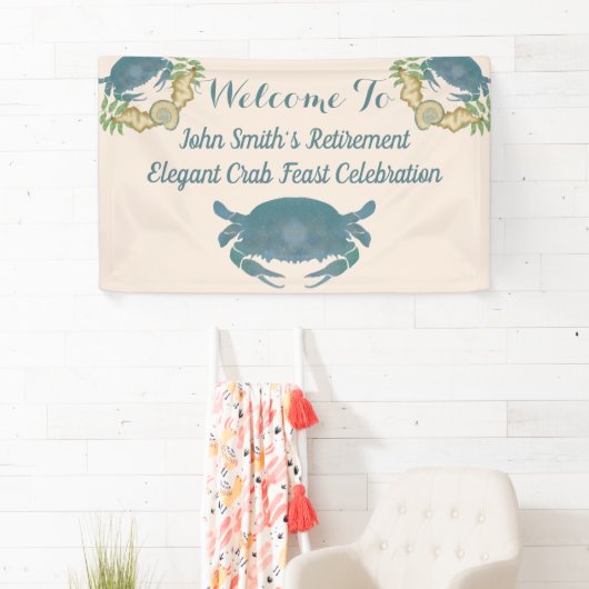 カニエレガントの饗宴 – 水色ブルーリタイア 横断幕 (インサイチュ)