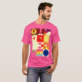 カニエ西ディスコグラフィー Tシャツ (正面フル)