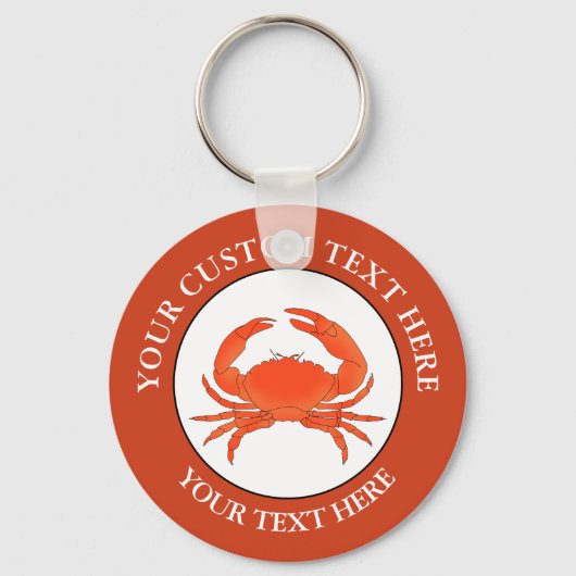 カニカスタム文字ロゴアイコンKeychain キーホルダー (正面)