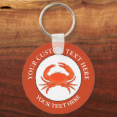 カニカスタム文字ロゴアイコンKeychain キーホルダー (正面)