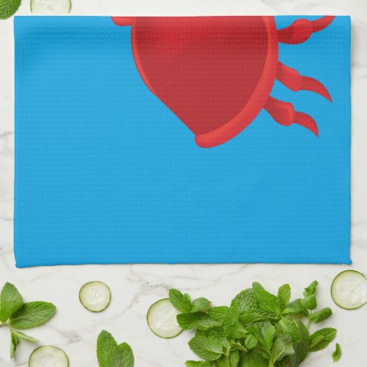 カニガニ キッチンタオル (折り畳み)