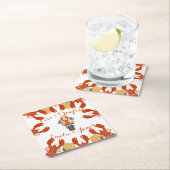 カニクイエンゲージメントパーティー ラブ＆カニクイ スクエアペーパーコースター (インサイチュ)