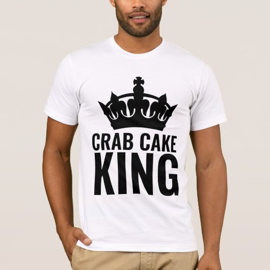 カニケーキキングTシャツ Tシャツ (正面)