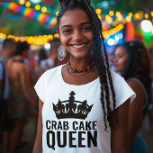 カニケーキクイーンレディースTシャツ Tシャツ