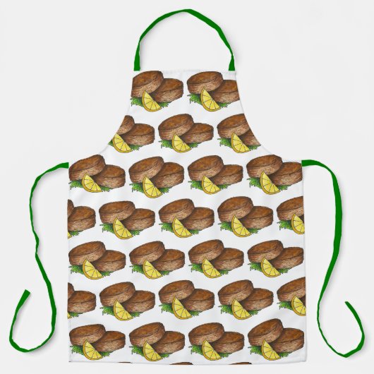 カニケーズメリーランドクラッケーシーフードレストラン エプロン (正面)