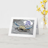 カニズキは、私を50番目のユーモアに傷つけると言っています。 カード (黄色い花)