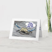 カニズキは、私を50番目のユーモアに傷つけると言っています。 カード (正面)