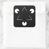 カニッサ三角形 スクエアシール (バッグ)