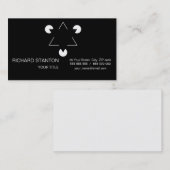 カニッサ三角形 名刺 (正面/裏面)