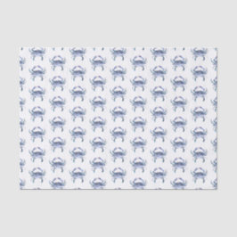 カニティッシュペーパーブルーウォーターカラーパターンビーチ 薄葉紙