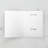 カニディナー招待状グリーティングカード 招待状 (内部)