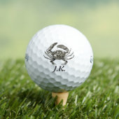 カニパーソナライズされたデザインキャラウェイゴルフボール ゴルフボール (インサイチュ 木)