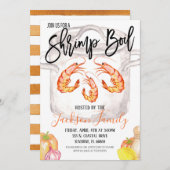 カニパーティーのご招待 招待状 (正面/裏面)