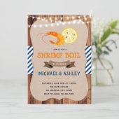 カニパーティーのテーマパーティー招待状 招待状 (スタンド正面)