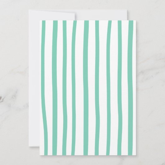 カニパーティーの招待状 – 夏の海鮮パーティー 招待状 (裏面)