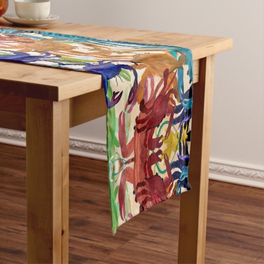 カニパーティー大台ランナー ロングテーブルランナー (インサイチュ)