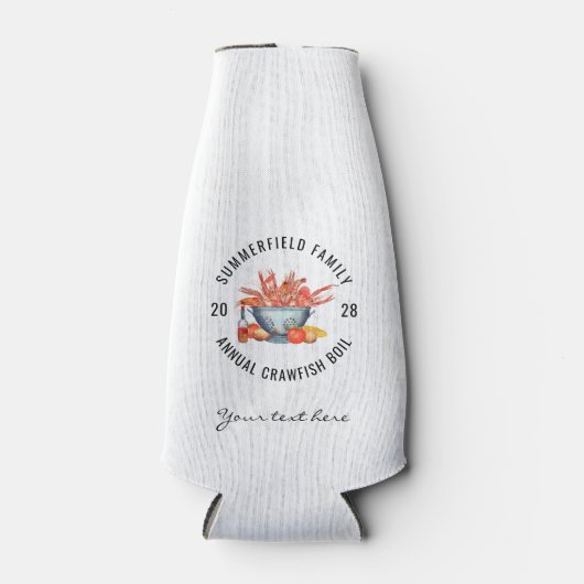 カニパーティー 海鮮パーティー 家族会 ボトルクーラー (正面)