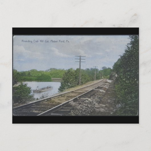 カニヒルカットパーカーフォードPAヴィンテージ シーズンポストカード (正面)