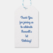 カニビーチ誕生会 ギフトタグ (裏面)