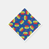 カニビーチ誕生会 スタンダードカクテルナプキン (角)