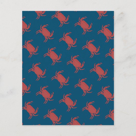 カニフェスティバルカニ料理店ファンドレイザー開店 チラシ (裏面)