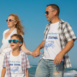 カニフェスティバルパーソナライズされた- Tシャツ