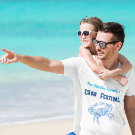 カニフェスティバルパーソナライズされた- Tシャツ