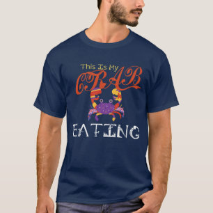 カニフェストシーフードパンこれが私のカニ食べだ Tシャツ